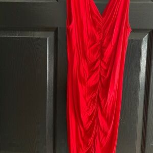 VENUS Vibrant Red Dress